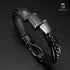 Lederarmband infinity schwarz unendlichkeit uniqal